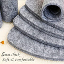 Wool Felt Warm Shoe Insoles - Wool Felt Boot Shoe Insert Insoles Men — 4