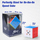 D-FantiX Magnetic Speed Cube 3x3, Stickerless Smooth Magic Cube with Magnet — 2