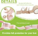 Feet&Toe Protector Set 3Pcs,Prevents-Friction&Blister-Resistant,Toe Protectors for Shoes&Heel/Bunion Pad,Feet Blister Protection.Toe Cover&Toe caps and Toe Protector,Big Toe Protectors — 3
