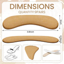 Ramede 9 Pairs Heel Cushion Pads Shoe Strap Cushion Pads,Three Colors — 2