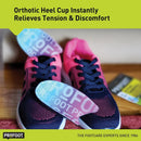 PROFOOT Achilles Tendonitis Orthotic Heel Cup for Women (Sizes 6-10) - Pain Relief Shoe Inserts for Heel Support & Alignment - 1 Pair — 4