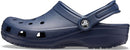 Crocs Unisex-Adult Classic Clog, Clogs for Women and Men | 10 Women/8 Men | Navy — 6