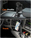 APPS2Car Universal Car Cup Phone Holder | Quick Extension Long Arm | 360° Swivel | Adjustable for iPhone, Samsung, Google, and All Smartphones | Stable & No Shake Design | Black photo 6