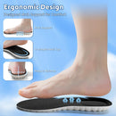 Insoles for Men and Women, 4D Cloud Shoe Inserts, Memory Foam - Black — 4