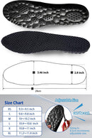 4D Cloud Insoles for Men, Arch Support Insoles, Memory Foam Insoles, Steppers Insoles Shock Absorption and Cushioning Sports Shoe Insoles for Standing All Day (Graphene Black, Men 8-14（12.4 Inch) — 6