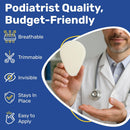 24-Pack Metatarsal Foot Pads for Pain Relief - 1/4” Thick, Ball of Foot Cushions for Women and Men, Forefoot and Sole Support, Metatarsalgia Mortons Neuroma. Metatarsal Pads Ball of Foot Cushions. 4