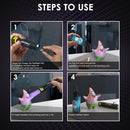 Akisey 50g UV Resin Kit with Light for Bonding & Fast Curing in Seconds — 4