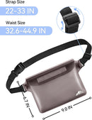 HEETA 2-Pack Waterproof Fanny Pack Pouch Dry Bag for Phone Passport Purse — 4