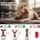 Kseroo 3-Pack Indestructible Dog Chew Toys for Aggressive Chewers, 25-90lbs