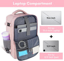 Taygeer Travel Backpack for Women, TSA Carry On Backpack Flight Approved | Large | Amourpink — 5