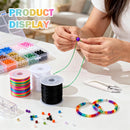 8pcs Elastic String Bracelet Making Kit, Stretchy Bracelet String (786 ft Total), 6 Rolls 1mm Stretch Cord with… — 5