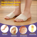 2 PCS Metatarsal Pads for Women and Men - Ball of Foot Pain Relief Cushion with Gel Pad,Foot Pads for Morton's Neuroma & Metatarsalgia Support 4