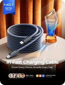 LISEN USB C to USB C Cable, 240W Fast Charging Type C Charger Cord (6.6FT) photo 2