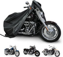 Motorcycle Cover for Cruiser Models Harley Davidson Iron 883, Fat Boy, Softail…