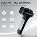 L'UGX Electric Callus Remover for Feet –Powerful 8N·cm Torque Professional Pedicure Foot File, 3-Speed Settings, LCD Display, 60pcs Sandpaper Discs, Type-C Rechargeable, Ergonomic Handle — 3