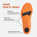 BRUNT Super CUSH’N Insoles - Premium Comfort Work Boot Insoles - Next-Level Foam Cushioning with Impact-Absorbing Technology - Moisture Wicking - Anti-Odor Treatment — 2