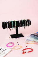 REVKI 72 Colors 6mm Glass Beads for Jewelry Making,3000PCS+ Round Crystal Glass Beads Bracelet Making Kit with… — 7