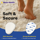 12-Pack Metatarsal Foot Pads for Pain Relief - 1/4” Thick, Ball of Foot Cushions for Women and Men, Forefoot and Sole Support, Metatarsalgia Mortons Neuroma. Metatarsal Pads Ball of Foot Cushions. 4