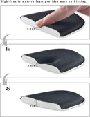 riemot Memory Foam Shoe Insoles for Women and Men Beige-8mm EU 39 - 8mm: 1. Beige - 8mm: 1. Navy 2 / 8 Women/6 Men — 5
