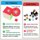 3x3 Speed Cube Stickerless with Stand & Tutorial Toy Gift for Boys 6-12 — 2