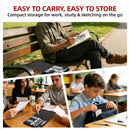 WUO 0.7 mm Mechanical Pencil Set with Eraser Pen Storage Case, 3 PCS | Black 2 - 0.7mm (3 Pack) — 7