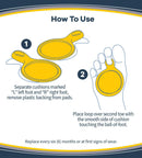 Dr. Scholl's White Reusable Metatarsal Inserts — 7