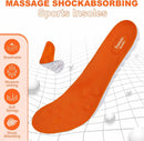Insoles for Kids Youth – 4D Cloud Insoles for Men & Women Arch Support Shock Absorption Relieve Foot Shock Absorption (2 Pair,Orange, 6.5Y-7Y) — 3