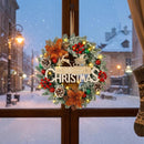 16 inch Prelit Christmas Wreath with LED Lights for Front Door Decoration — 8