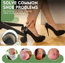4 Pairs Heel Cushion Pads, Shoe Heel Inserts Grips for Men & Women — 3