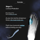 Blumaka Carbon Elite Performance Insoles with GearFlex for Athletic Support - Blue — 7