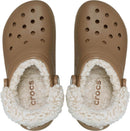Crocs Unisex Adult Classic Fleece Lined Clogs, Fuzzy Slippers for Women and Men – Sepia — 4