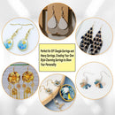 600Pcs Hypoallergenic Earring Hooks, Black Earring Making Kit, with Earring Backs and Jump Rings for Jewelry Making… — 6