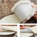 [2 Pair]Real Pure Sheepskin Luxury Insoles Sheepskin Lambswool Blended Shoe Insoles | Durable & Fluffy Perfect for Flat, Beige, [2-Pairs]US 8 — 3