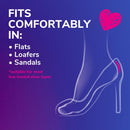 Dr. Scholl's Foam Heel Liners Inserts Helps Prevent Uncomfortable Shoe Rubbing at The Heel and Helps Prevent Shoe Slipping for Shoes That are Too Big, 3 Pair — 3