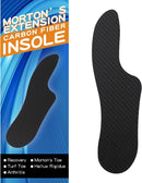 Morton's Extension Orthotic Rigid Carbon Fiber Insole Insert for Men Women for Morton's Toe Turf Toe Hallux Rigidus Arthritis Limitus (1 Pc, 9.65” / 245mm - Men's 7 / Women's Size 8) — 1