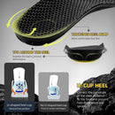 XINIFOOT Carbon Fiber Arch Support Shoe Insoles, Elastic Shock Absorbing Shoe Inserts for Men & Women, Heel Cushioning & Pain Relief for Running, Hiking, Work Boots, Athletic Footwear — 3