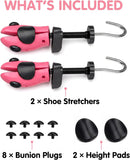 Kids Shoe Stretcher,Shoe Stretcher for Children fit 3-10 Years Old Children,Adjustable Length Width Gifts for Girls Boys | pink — 2