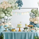 Dusty Blue Sage Green Balloon Arch Kit for Baby Shower Decorations — 2