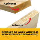 FastCap 2P-10 Rubber Tough Thick CA Glue -Professional-Grade Instant Adhesive for Woodworking, Carpentry, and… — 3