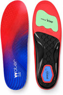 Plantar Fasciitis Pain Relief High Arch Support Insoles, Heavy Duty Orthotics for 220+ lbs & All Weights, Unisex Flat Feet & Work Boots, Corrective & Pressure Relief with Every Step, Size XL - L - Women 10.5-11.5 / Men 8.5-9.5 / XL - Women 12-13.5 / Men 1 — 1