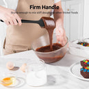 U-Taste Silicone Spatula Set with 600 Degrees Fahrenheit Heat Resistant (Black) — 5