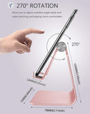 CreaDream Aluminum Cell Phone Stand, Adjustable Phone Holder for Desk photo 3