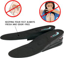 Height Increase Shoe Insoles with Air Cushion (3 Layers (2.5" UP), Large (Men's 7-11)) — 5