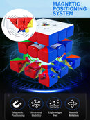 CFMOUR Magnetic 3x3 Speed Cube, Stickerless Magic with Stand, Puzzle Toys — 4