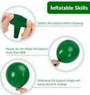 RUBFAC 87pcs Dark Green Balloons Different Sizes 18 12 10 5 Inch for Garland Arch, Green Latex Balloons for Birthday Party Baby Shower Wedding Halloween Christmas Party Decoration — 3