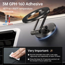 Syncwire Fits MagSafe Car Mount Magnetic Phone Holder for Dash and Tesla | Titanium Black photo 3