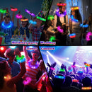 24 PCS Light Up Party Favor Supplies for Kids,Glow Stick Bracelet Necklace — 6