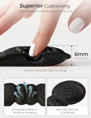 4Pairs Heel Pads for Shoes that are Too Big, Black - A3-black-4pair | 4-Pairs — 6