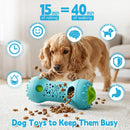 PETSTA 2 Pack Dog Puzzle Toys, Adjustable Treat Dispensing Slow Feeder Toy, Interactive Dog Enrichment Toy for Brain Stimulation and Boredom Relief — 3