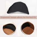 Toe Inserts for Shoes Too Big, 4 Pairs Shoe Inserts for Women Men, Foam Toe Filler, Shoe Fitters, Black and Beige - Black + Beige, 4 Pairs — 4
